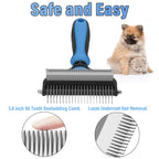 Professional Deshedding Tool for Dogs & Cats – Gentle, Efficient & Fur-Free Home