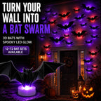 3D LED Flying Bat Wall Decor