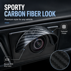 Four-piece car camera rain cover set