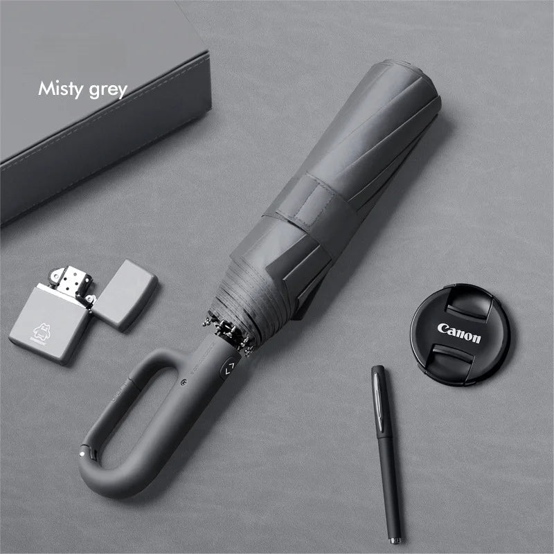 Automatic Folding Umbrella — Compact and Windproof, Portable, Travel-Friendly, Quick-Dry, Ergonomic Handle