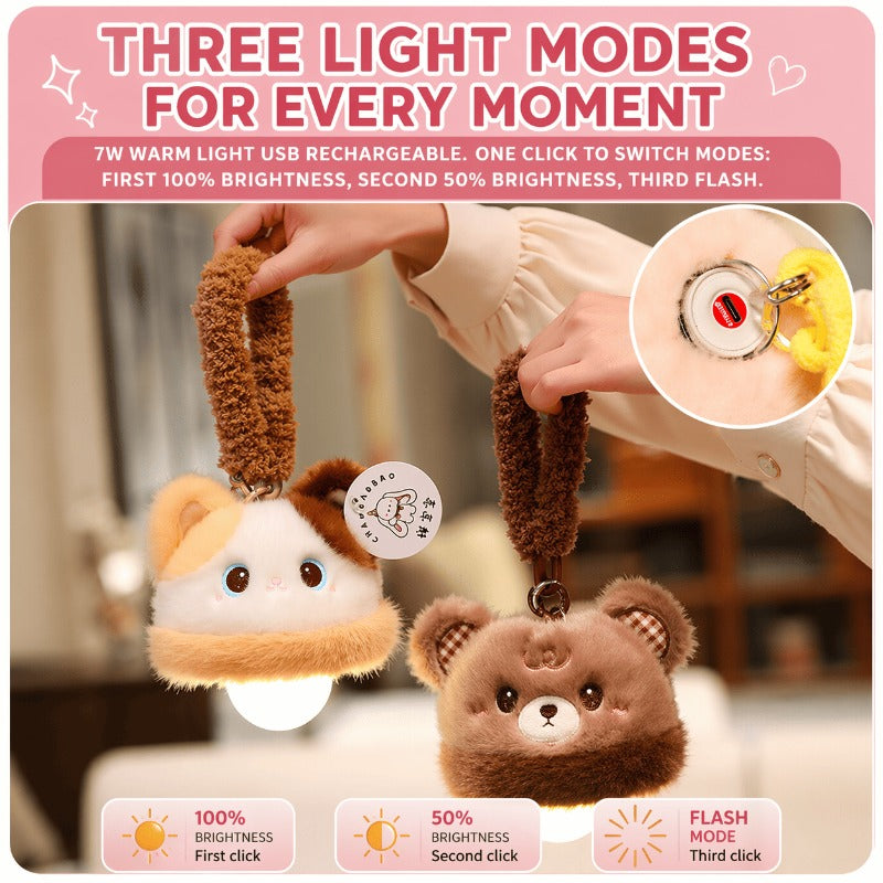 Rechargeable Plush Night Light