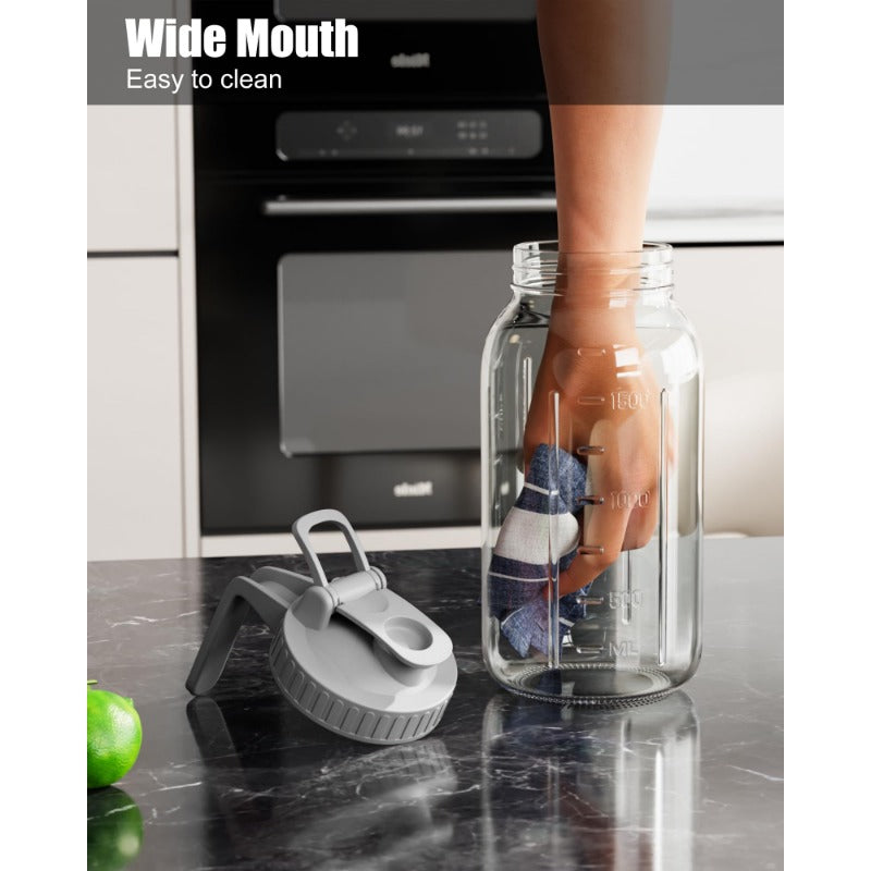 Leak-Proof Glass Pitcher