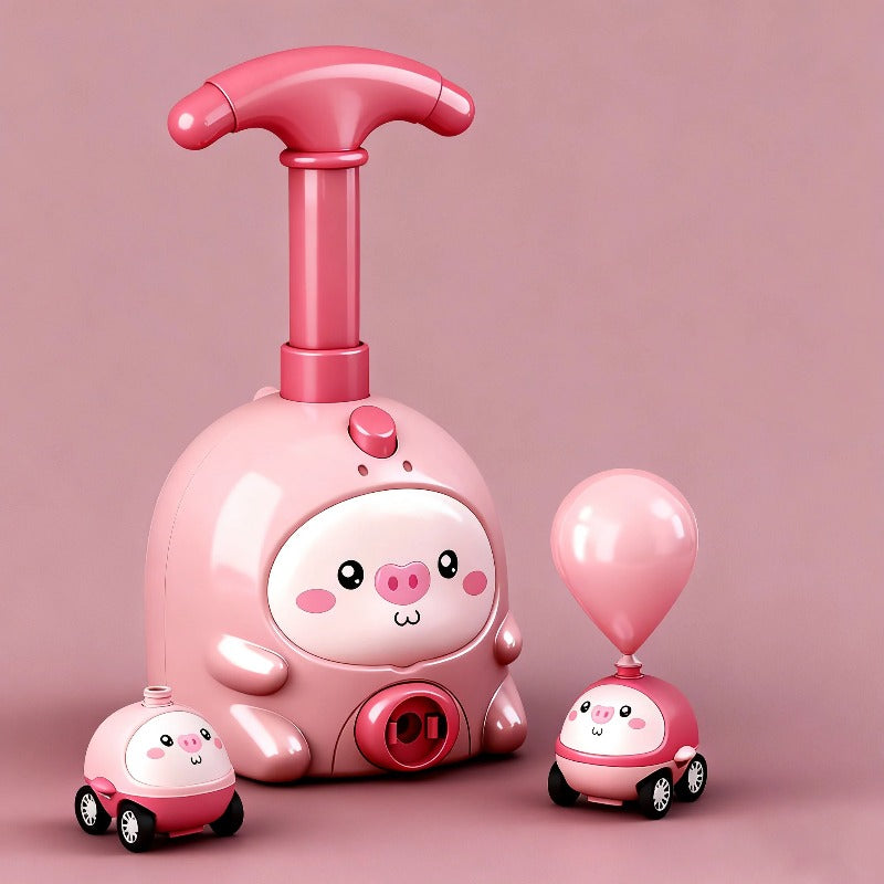 Balloon-Powered Car Launcher