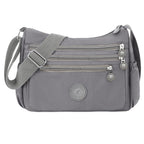 Nylon Crossbody Bag — Lightweight, Adjustable Strap, Water-Resistant, Everyday Carry, Travel Friendly, Secure Zipper