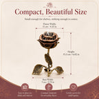 Vintage Rose Incense Burner – A Thoughtful Gift for Meditation & Relaxation Lovers