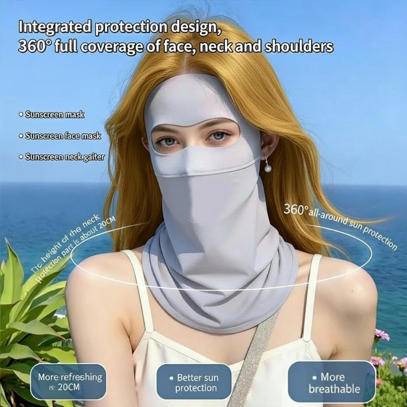 Drink-Friendly Sun Protection Mask