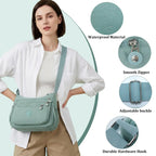 Nylon Crossbody Bag — Lightweight, Adjustable Strap, Water-Resistant, Everyday Carry, Travel Friendly, Secure Zipper