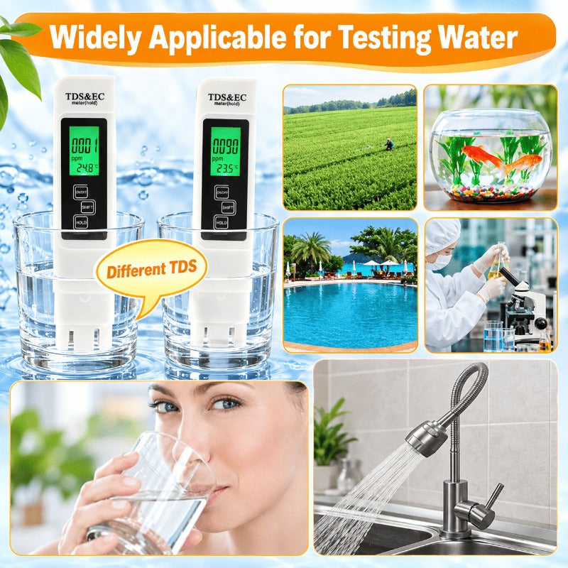 PureMeter 4 in 1 Tds Meter Digital Water Tester