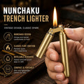 Nunchaku Style Brass Lighter