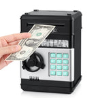 Electronic ATM Piggy Bank — Digital Display, Password Protected, Coin Slot, Bill Feeder, Realistic Sounds, Kids Gift