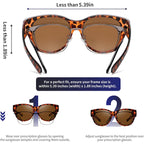 Over Glasses Sun Shades