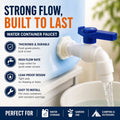 High Flow Water Tank Faucet