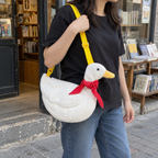 Silly Goose Plush Shoulder Bag