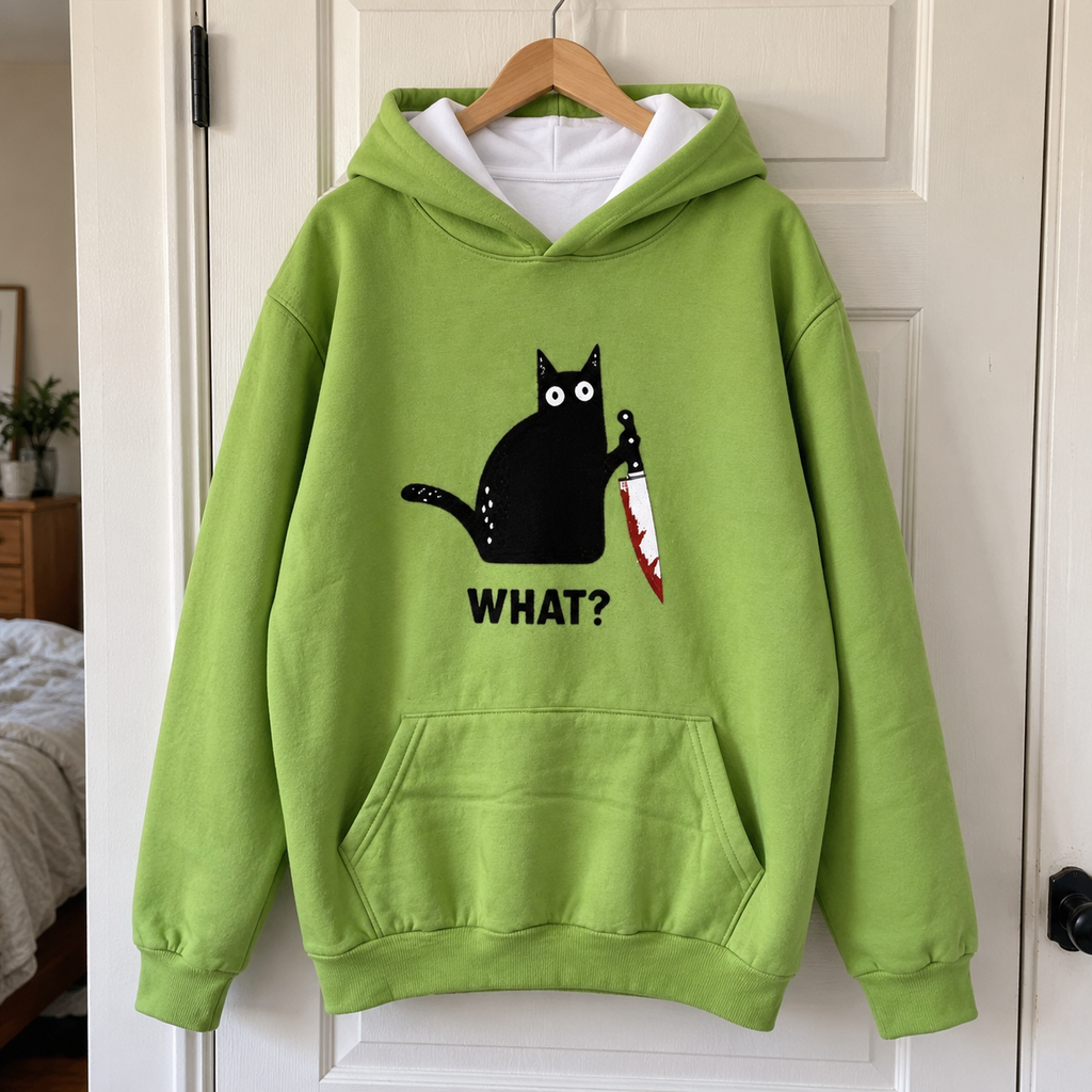 Purr Mood What Cat Hoodie