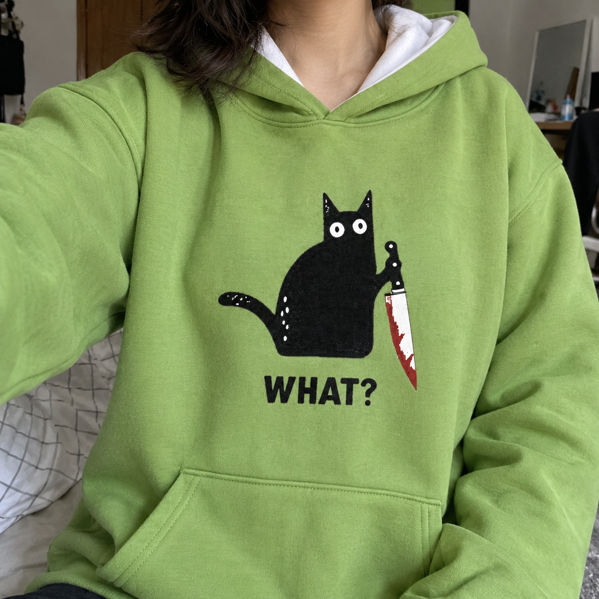 Purr Mood What Cat Hoodie