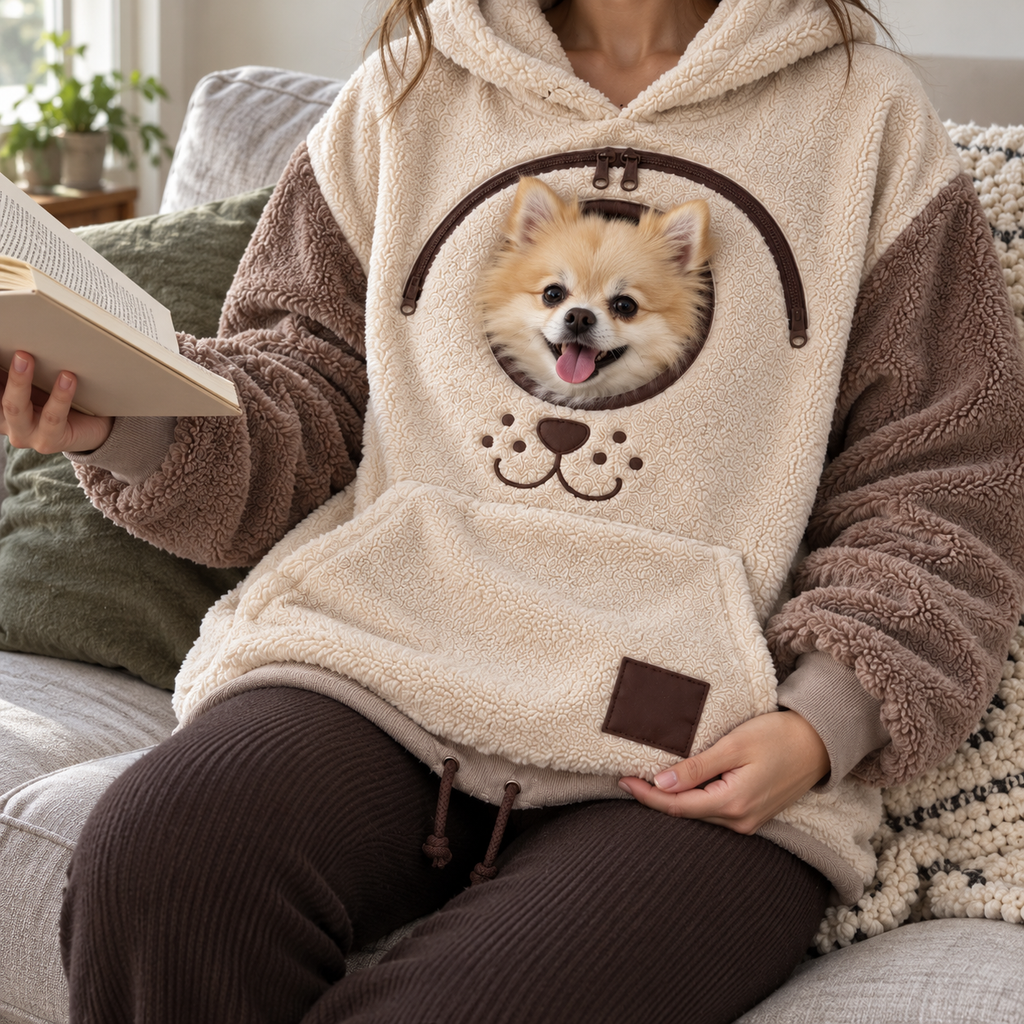 Pocket Buddy Pet Carrier Hoodie