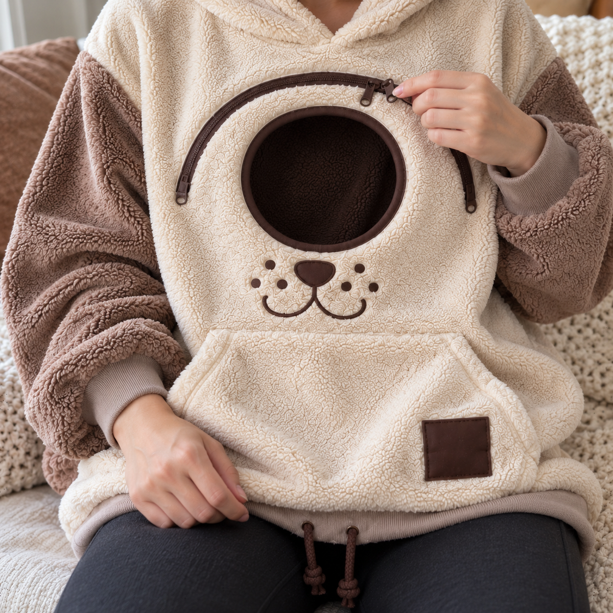 Pocket Buddy Pet Carrier Hoodie