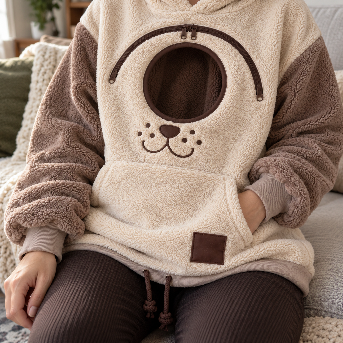 Pocket Buddy Pet Carrier Hoodie