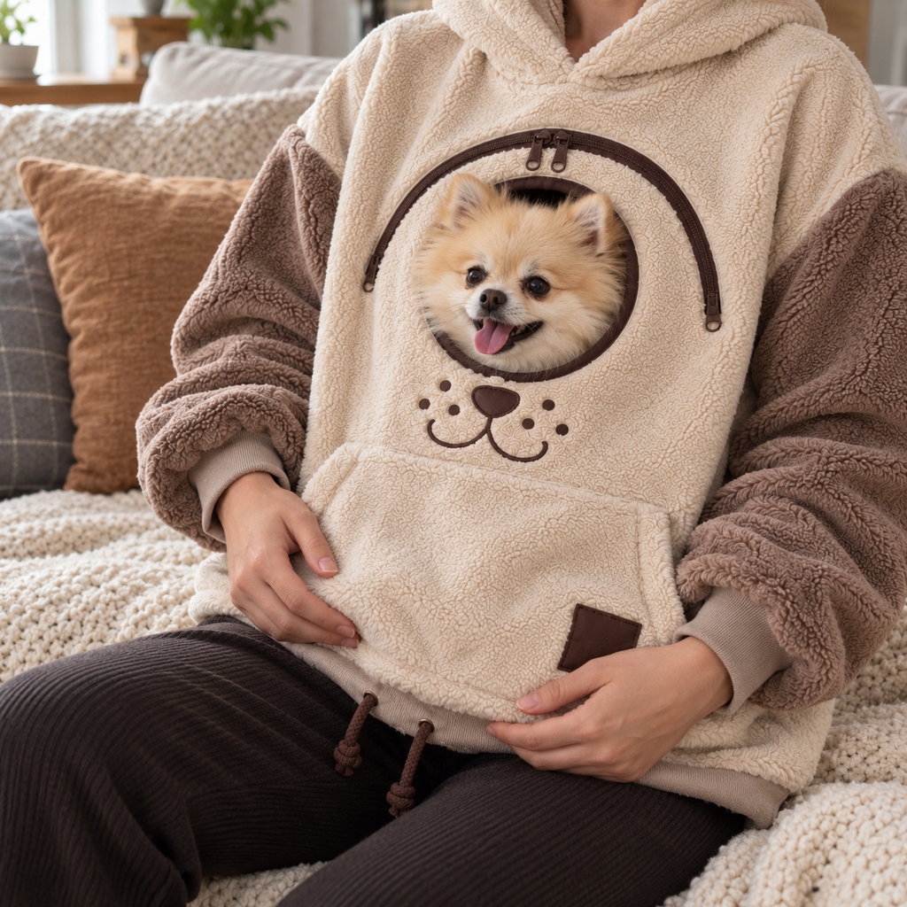 Pocket Buddy Pet Carrier Hoodie