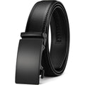 Micro-Adjust Leather Ratchet Belt
