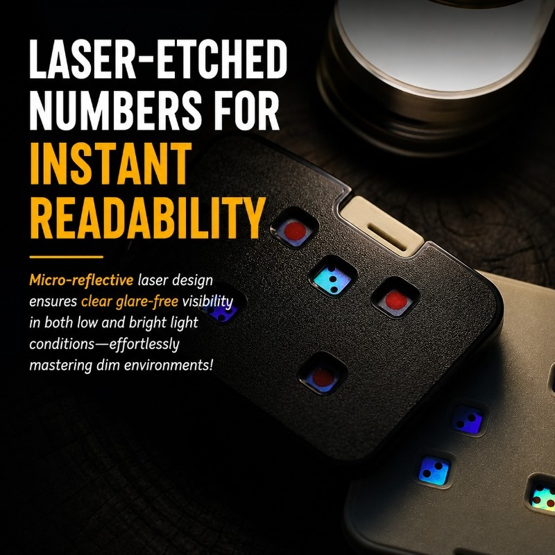 Mechanical No-Battery Dice Card