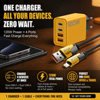 4-Port Multi-Device Charger