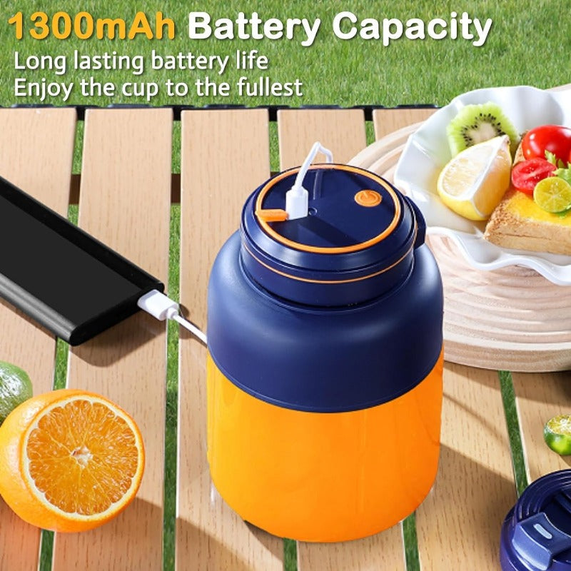 Dual Lid Travel Blender