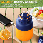 Dual Lid Travel Blender