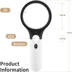 LED Illuminated Reading Magnifier