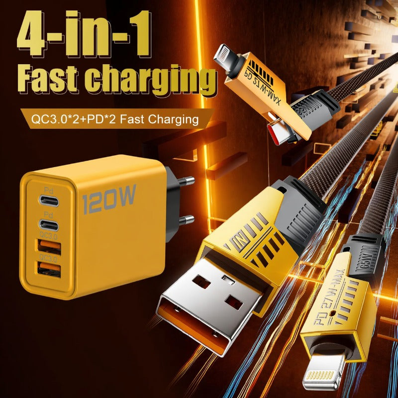 4-Port Multi-Device Charger