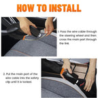 Seat Belt Steering Lock