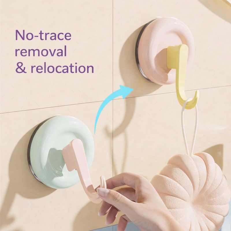 Damage-Free Suction Cup Hooks
