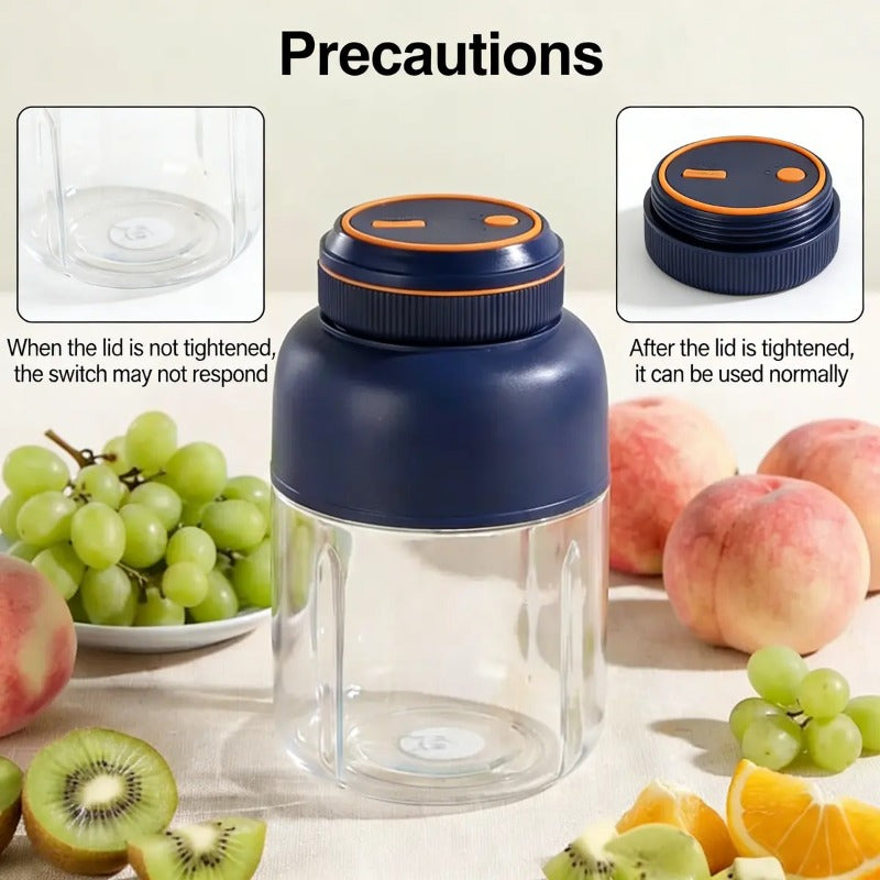 Dual Lid Travel Blender