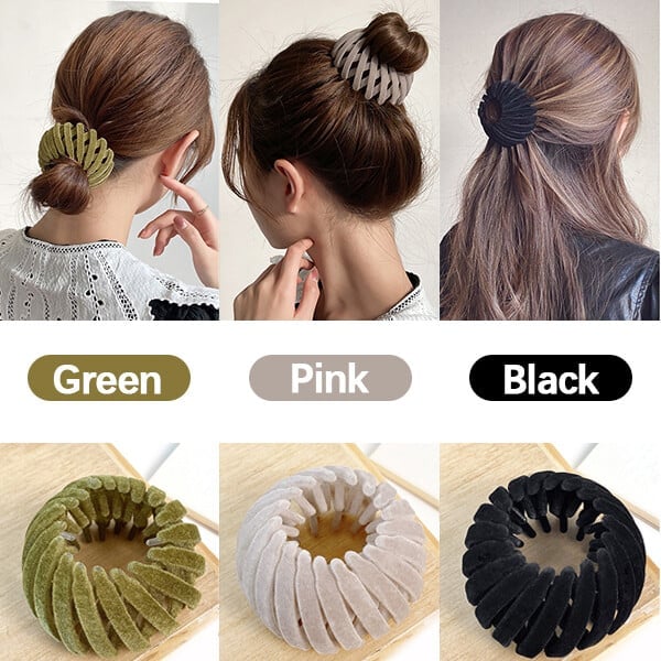 Versatile Velvet Hair Coiler