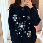 Christmas Village Plush Sweater