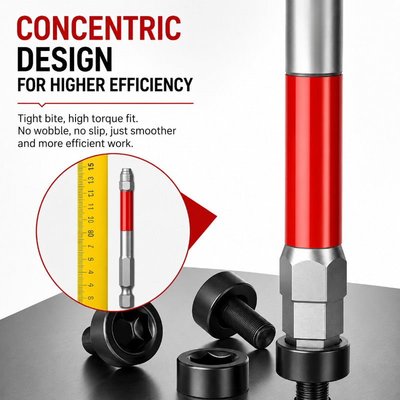 Multi-Size Stepped Hex Bit
