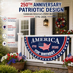America 250 Celebration Fan Flag