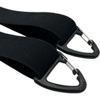 Secure Carabiner Hook Suspenders