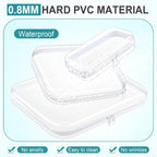Clear Hard PVC Storage Bags