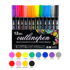Outline Marker Pen Set