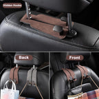 Eptchn Car Headrest Hooks for Purse