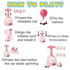 Balloon-Powered Car Launcher
