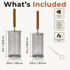 Hexagonal BBQ Grilling Basket