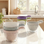 2-in-1 Strainer Serving Bowl