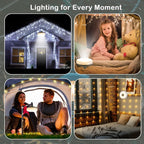 2-in-1 Camping Lantern String Combo
