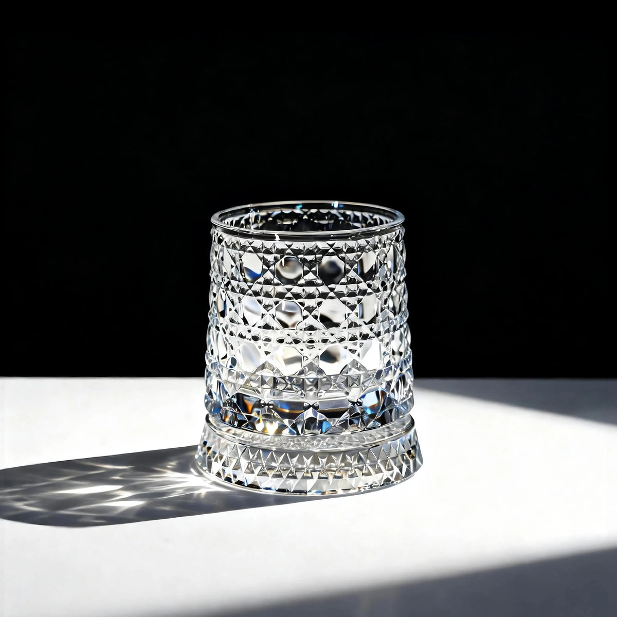 Whiskey Glass — Spinning, Crystal, Elegant, Unique, Modern, Luxury