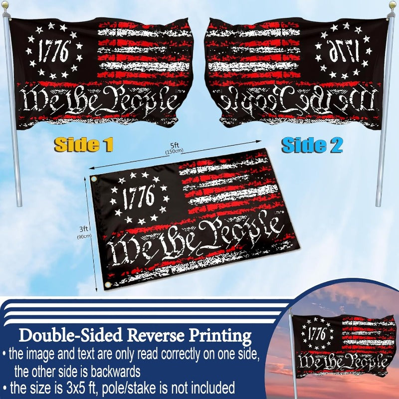Double Sided Patriot Flag