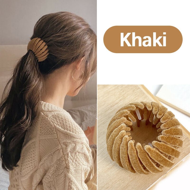 Versatile Velvet Hair Coiler