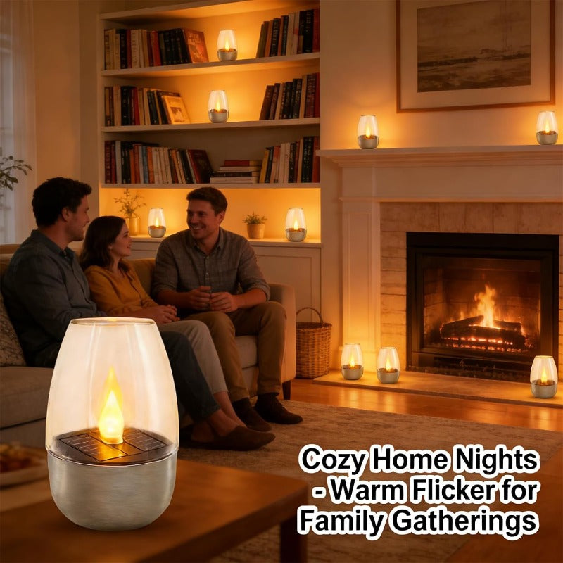 Solar Flickering Candle Light