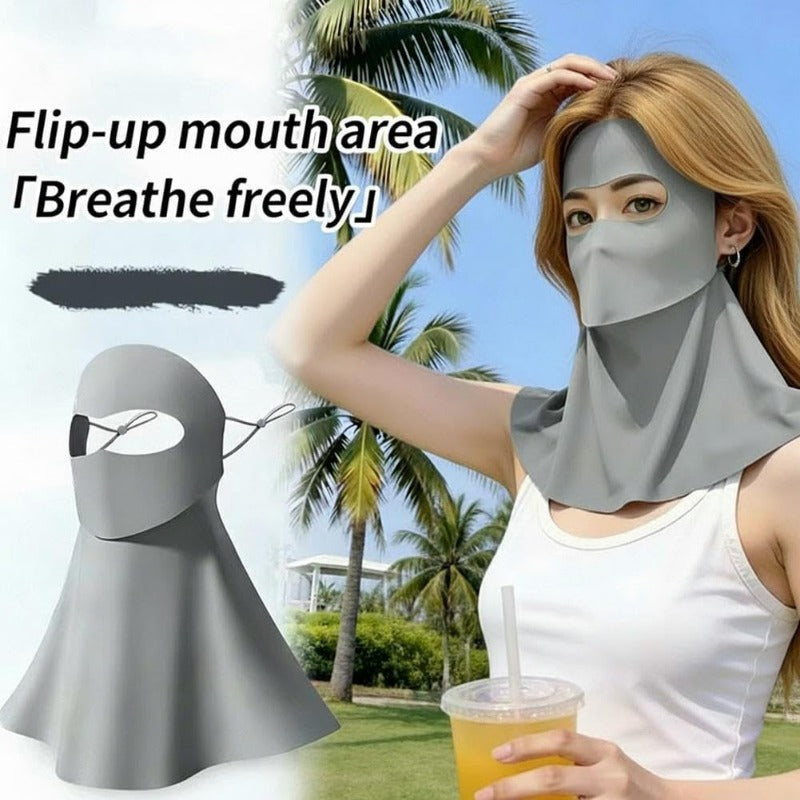 Drink-Friendly Sun Protection Mask
